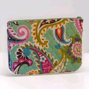 Vera Bradley Tutti Fruitti Makeup Bag Clutch Floral Travel